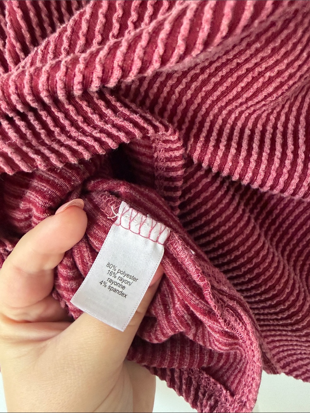Maurices Ribbed Crewneck - Picture 3 of 4